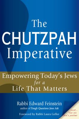 Seller image for The Chutzpah Imperative: Empowering Today's Jews for a Life That Matters (Paperback or Softback) for sale by BargainBookStores