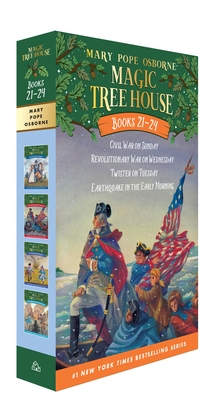 Seller image for Magic Tree House Volumes 21-24 Boxed Set: American History Quartet (Counterpack, Empty) for sale by BargainBookStores