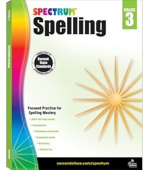 Seller image for Spectrum Spelling, Grade 3 (Paperback or Softback) for sale by BargainBookStores