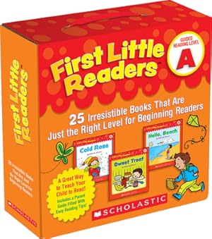 Imagen del vendedor de First Little Readers: Guided Reading Level A: 25 Irresistible Books That Are Just the Right Level for Beginning Readers (Paperback or Softback) a la venta por BargainBookStores