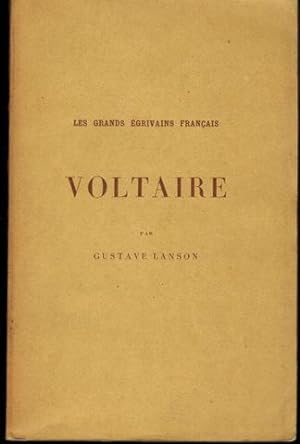 Voltaire. Les grands écrivains francais.
