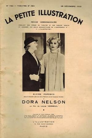 Dora Nelson un film de Louis Verneuil. Dans: "La petite illustration. Revue hebdomadaire" N° 753....