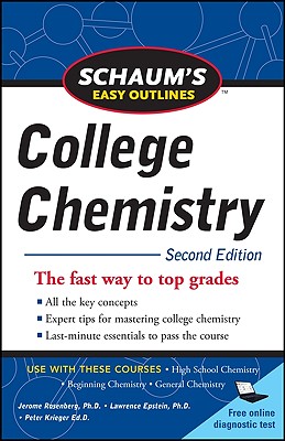 Seller image for Schaum's Easy Outlines of College Chemistry, Second Edition (Paperback or Softback) for sale by BargainBookStores