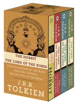 Seller image for J.R.R. Tolkien 4-Book Boxed Set: The Hobbit and the Lord of the Rings (Movie Tie-In): The Hobbit, the Fellowship of the Ring, the Two Towers, the Retu (Paperback or Softback) for sale by BargainBookStores