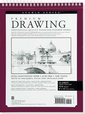 Imagen del vendedor de Premium Drawing Pad 8" X 10" (Hardback or Cased Book) a la venta por BargainBookStores