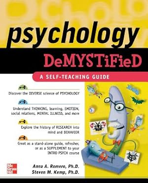 Imagen del vendedor de Psychology Demystified (Paperback or Softback) a la venta por BargainBookStores