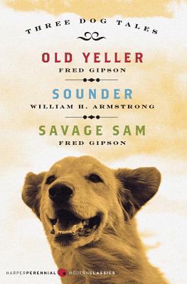 Bild des Verkufers fr Three Dog Tales: Old Yeller/Sounder/Savage Sam (Paperback or Softback) zum Verkauf von BargainBookStores