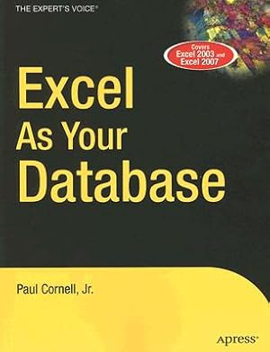 Seller image for Excel as Your Database (Paperback or Softback) for sale by BargainBookStores