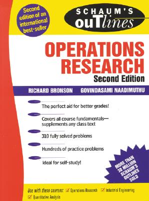 Seller image for Schaum's Outline of Operations Research (Paperback or Softback) for sale by BargainBookStores