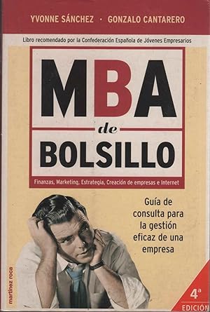 Immagine del venditore per MBA DE BOLSILLO venduto da Librera Hijazo