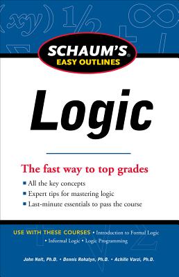 Immagine del venditore per Schaum's Easy Outline of Logic (Paperback or Softback) venduto da BargainBookStores