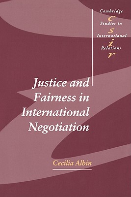 Seller image for Justice in Fairness International Negotiation (Paperback or Softback) for sale by BargainBookStores