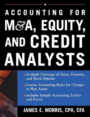 Seller image for Accounting for M&A, Equity, and Credit Analysts (Hardback or Cased Book) for sale by BargainBookStores