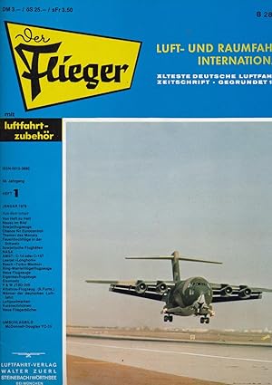 Imagen del vendedor de Der Flieger. Luft- und Raumfahrt International. hier: Heft 1/1978 (58. Jahrgang). a la venta por Versandantiquariat  Rainer Wlfel