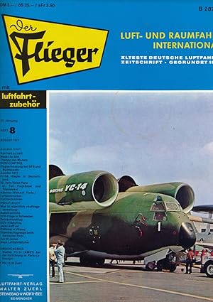 Image du vendeur pour Der Flieger. Luft- und Raumfahrt International. hier: Heft 8/1977 (57. Jahrgang). mis en vente par Versandantiquariat  Rainer Wlfel
