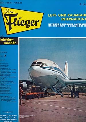 Image du vendeur pour Der Flieger. Luft- und Raumfahrt International. hier: Heft 7/1977 (57. Jahrgang). mis en vente par Versandantiquariat  Rainer Wlfel