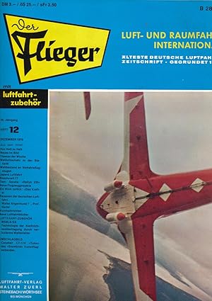 Image du vendeur pour Der Flieger. Luft- und Raumfahrt International. hier: Heft 12/1976 (56. Jahrgang). mis en vente par Versandantiquariat  Rainer Wlfel