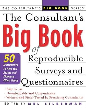 Seller image for The Consultant's Big Book of Reproducible Surveys and Questionnaires (Paperback or Softback) for sale by BargainBookStores