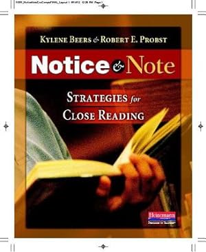 Imagen del vendedor de Notice & Note: Strategies for Close Reading (Paperback or Softback) a la venta por BargainBookStores