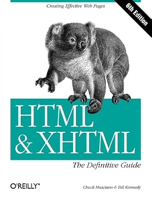 Bild des Verkufers fr HTML & XHTML: The Definitive Guide (Paperback or Softback) zum Verkauf von BargainBookStores