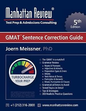 Seller image for Manhattan Review GMAT Sentence Correction Guide [5th Edition] (Paperback or Softback) for sale by BargainBookStores