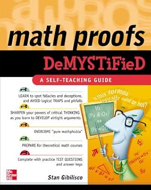 Image du vendeur pour Math Proofs Demystified (Paperback or Softback) mis en vente par BargainBookStores