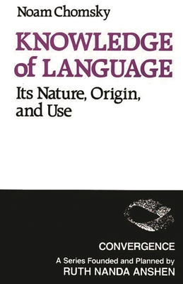 Immagine del venditore per Knowledge of Language: Its Nature, Origins, and Use (Paperback or Softback) venduto da BargainBookStores