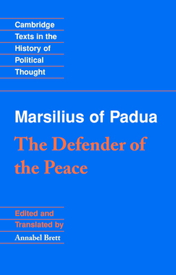 Imagen del vendedor de Marsilius of Padua: The Defender of the Peace (Paperback or Softback) a la venta por BargainBookStores