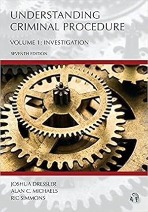 Seller image for Understanding Series: Understanding Criminal Procedure, Investigation (Volume I) for sale by BarristerBooks
