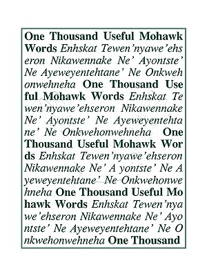 Immagine del venditore per One Thousand Useful Mohawk Words (Paperback or Softback) venduto da BargainBookStores