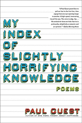 Bild des Verkufers fr My Index of Slightly Horrifying Knowledge (Paperback or Softback) zum Verkauf von BargainBookStores