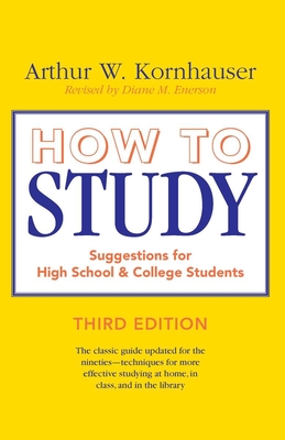 Seller image for How to Study: Suggestions for High-School and College Students (Paperback or Softback) for sale by BargainBookStores