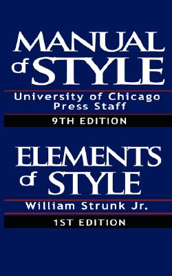 Imagen del vendedor de The Chicago Manual of Style/The Elements of Style (Paperback or Softback) a la venta por BargainBookStores