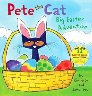 Image du vendeur pour Pete the Cat: Big Easter Adventure [With 12 Easter Cards and Poster] (Mixed Media Product) mis en vente par BargainBookStores