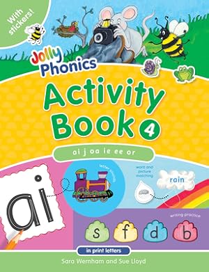 Bild des Verkufers fr Jolly Phonics Activity Book 4 (in Print Letters) (Paperback or Softback) zum Verkauf von BargainBookStores