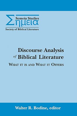 Immagine del venditore per Discourse Analysis of Biblical Literature: What It Is and What It Offers (Paperback or Softback) venduto da BargainBookStores