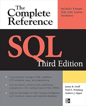 Seller image for SQL the Complete Reference, 3rd Edition (Paperback or Softback) for sale by BargainBookStores