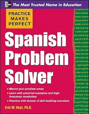 Seller image for Spanish Problem Solver (Paperback or Softback) for sale by BargainBookStores