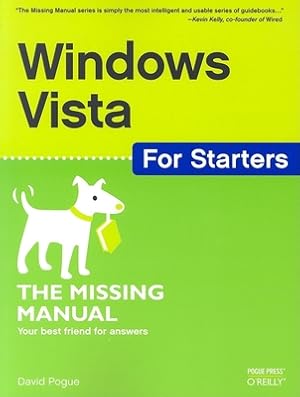 Seller image for Windows Vista for Starters: The Missing Manual (Paperback or Softback) for sale by BargainBookStores