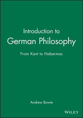 Bild des Verkufers fr Introduction to German Philosophy: From Kant to Habermas (Paperback or Softback) zum Verkauf von BargainBookStores