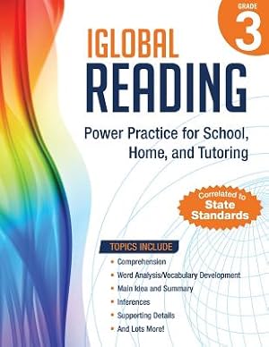 Seller image for Iglobal Reading, Grade 3: Power Practice for School, Home, and Tutoring (Paperback or Softback) for sale by BargainBookStores