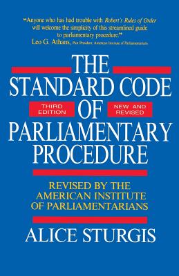 Seller image for The Standard Code of Parliamentary Procedure (Paperback or Softback) for sale by BargainBookStores