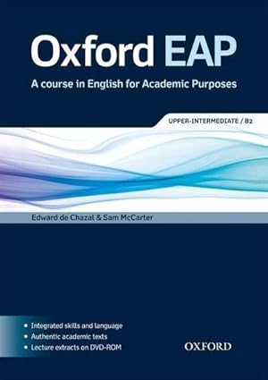 Bild des Verkufers fr Oxford EAP B2: Student's Book and DVD-ROM Pack : English for Academic Purposes zum Verkauf von AHA-BUCH GmbH