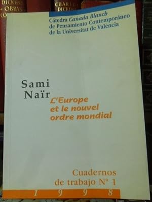 L'EUROPE ET LE NOUVEL ORDRE MONDIAL