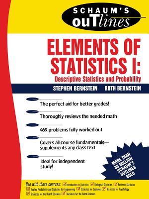 Seller image for Schaum's Outline of Elements of Statistics I: Descriptive Statistics and Probability (Paperback or Softback) for sale by BargainBookStores