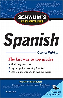 Imagen del vendedor de Schaum's Easy Outlines: Spanish (Paperback or Softback) a la venta por BargainBookStores