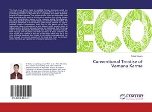 Seller image for Conventional Treatise of Vamana Karma for sale by AHA-BUCH GmbH