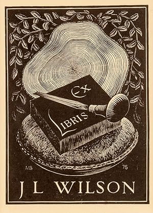 Seller image for Engraved Bookplate for James Wilson. for sale by Henry Sotheran Ltd