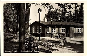 Bild des Verkufers fr Ansichtskarte / Postkarte Geising Altenberg Erzgebirge, Partie an der Kohlhaukuppe Baude zum Verkauf von akpool GmbH