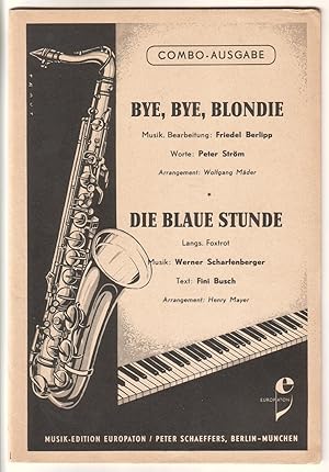 Musik-Edition Europaton / Peter Schaffers, Berlin, München. Combo-Ausgabe mit Noten und Text für ...
